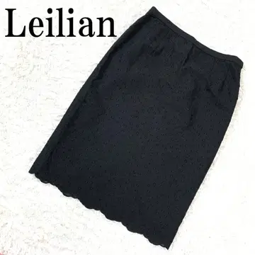 Leilian 레리안 타이트 스커트 올 패턴 블랙 11 B745