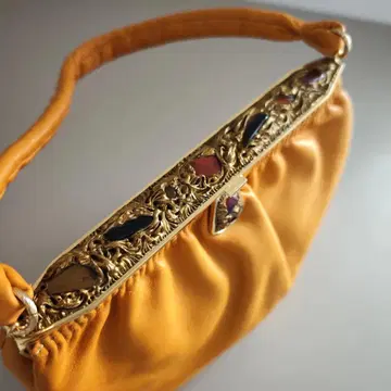 레어 vintage Hamano 장식 핸드백 쇼와