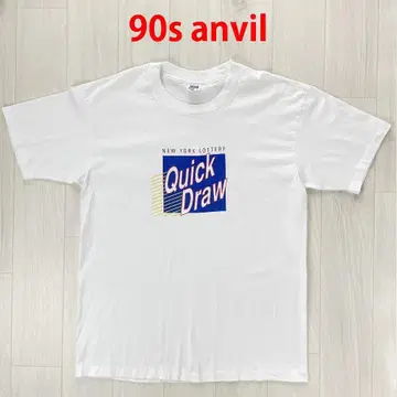 90년대 USA제 anvil 티셔츠 싱글 스티치 Quick Draw
