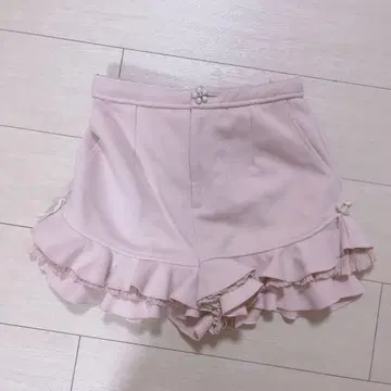 LIZLISA 팬츠 숏 팬츠 당시 핑크