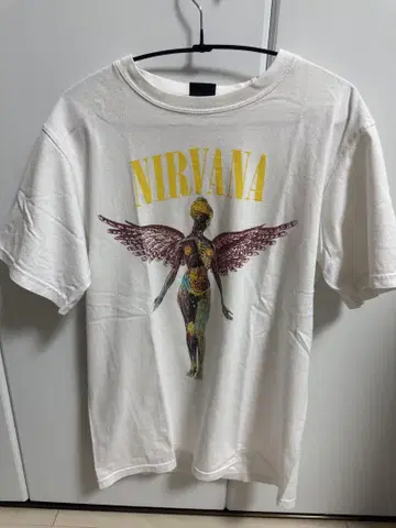 NIRVANA 천사 프린트 L 사이즈