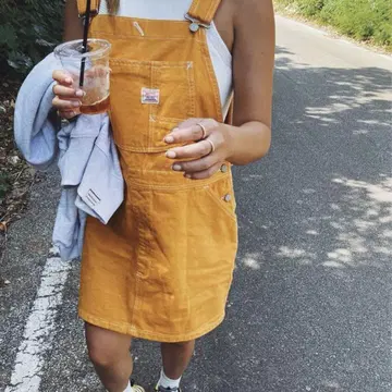 썸씽 Chikako SOMETHING 오버롤 스커트