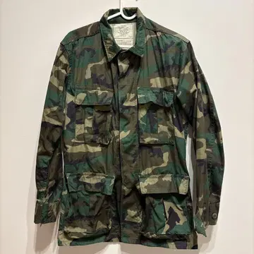 ERDL 카모플라쥬 그린 리프 밀리터리 USARMY XS-R 80년산