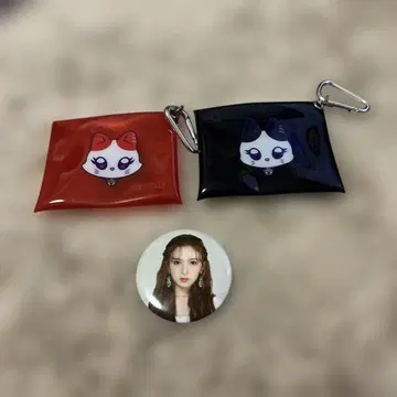 ME:I 파우치 2개 세트 야마모토 스즈 캔뱃지