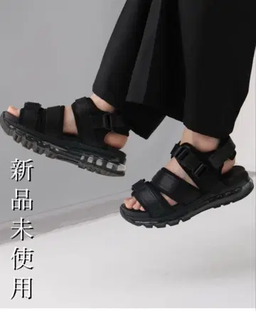 HARE W 벨트 남성용 에어 솔 샌들 L 미사용 새상품 신발 통굽