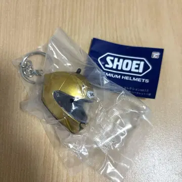 SHOEI 헬멧 키링 컬렉션 골드 레어