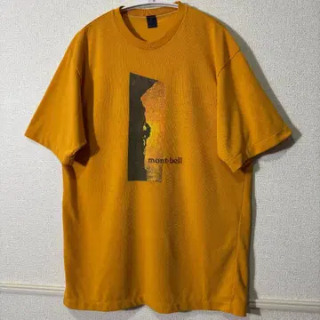 90s 일본제 빈티지 mont-bell 클라이밍 티셔츠 TEE