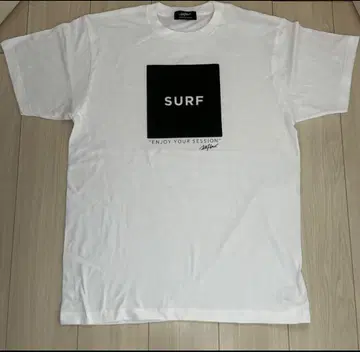 WTW SURF 로고 화이트 티셔츠