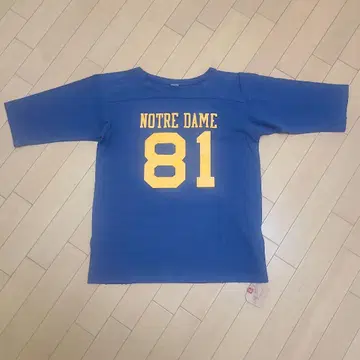 NOTRE DAME 81번 셔츠 L 사이즈