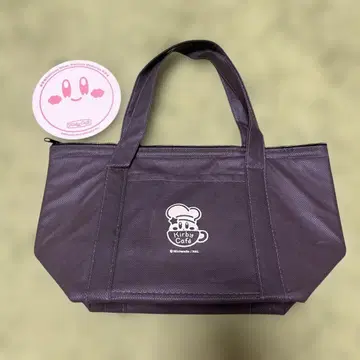 커비 카페 보냉 백 브라운