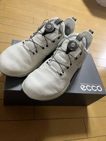 ecco 골프화 화이트 GORE-TEX