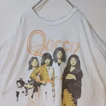 인기] 90년대풍 QUEEN 빈티지 밴딩 티셔츠 빅 사이즈 XL