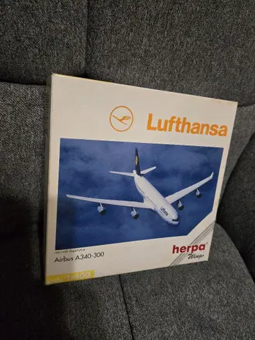 herpa 루프트한자 에어버스 A340-300 1/400