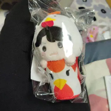 MGA 닭 코스튬 봉제 인형 약 10cm