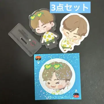 BTS 스시로 인더솜 아크릴 스탠드 스티커 피크