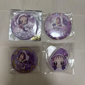 오자마녀 도레미 온푸짱 캔뱃지 세트