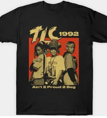 TLC 1992 Ain't 2 Proud 2 Beg 티셔츠