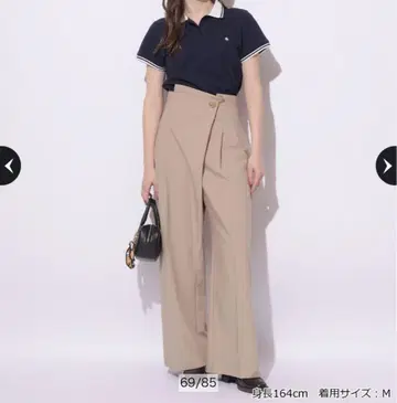 [Rirandture] 하이웨스트 랩 팬츠