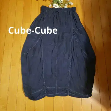 센소유니코 . 큐브 큐브 . 스티치. 변형 벌룬 스커트. M.