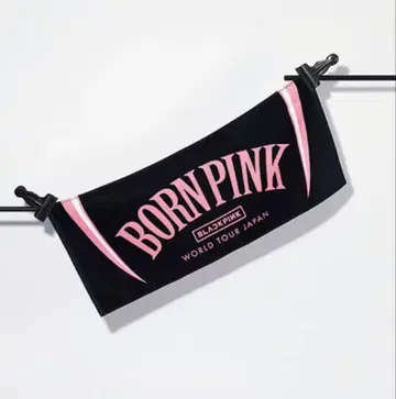 BORNPINK 페이스 타월 BLACKPINK 공식 투어 굿즈 미개봉