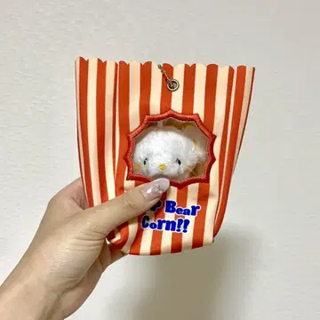 팝콘 곰 봉제 인형 이토와타메 pop bear corn 테디