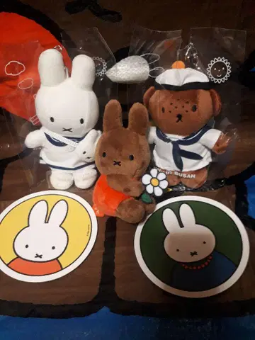 미피 부산 마스코트 봉제 인형 세트