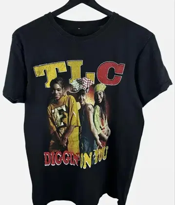 TLC Diggin On You 그래픽 티셔츠