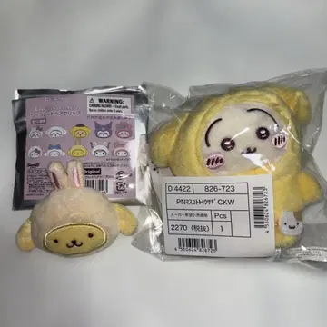 미개봉 새상품 치이카와 산리오 토끼 x 폼폼푸딩 마스코트