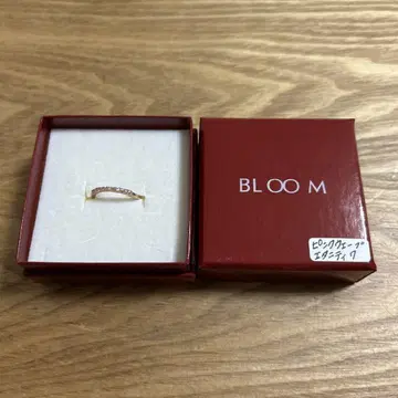 미사용 새상품 블룸 BLOOM 핑크 웨이브 이터니티 반지 7호 핑키링