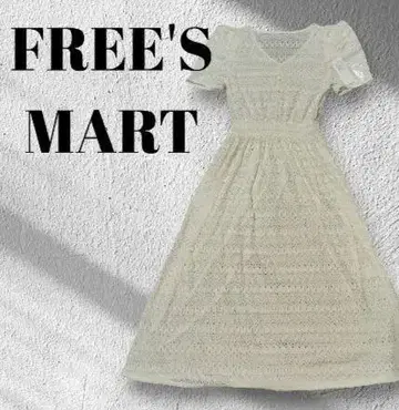 FREE'S MART 프리즈마트 레이스 원피스 프리 사이즈 새상품 화이트