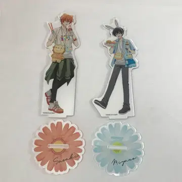 [중고] 사사키와 미야노 BIG 아크릴 스탠드 POP UP SHOP
