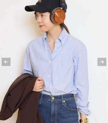 MUSE Deuxieme Classe OXFORD 버튼 다운 셔츠
