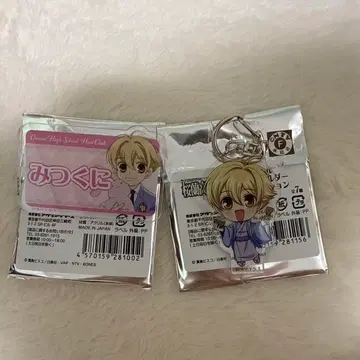 오란고교 호스트부 미츠쿠니 허니 선배 아크릴 키링 클립 배지