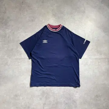 구제 의류 00s 엄브로 반팔 링거 티셔츠 게임 셔츠 cityboy