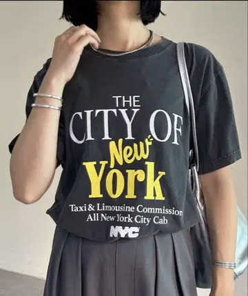 GOOD ROCK SPEED: NYC CITY 로고 티셔츠