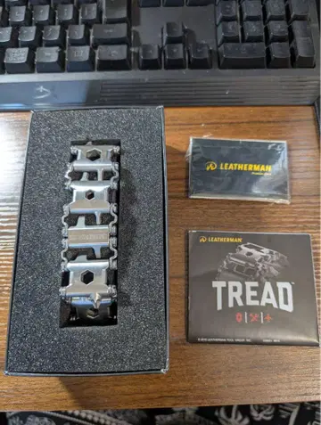 가격 인하 및 가격 인하 가능, leatherman tread 팔찌 실버