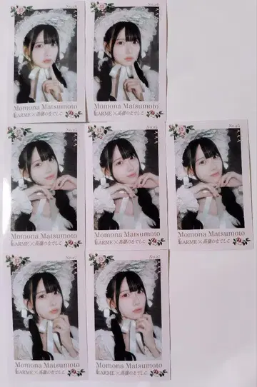 타카미네 나데시코 마츠모토 모모나 미니 사진 LARME