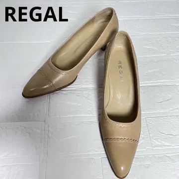 [새상품급] REGAL 리갈 여성용 펌프스 하이힐 23.5 베이지