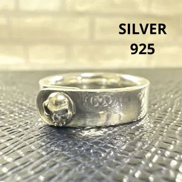 SILVER 925 스컬 해골 실버 반지