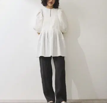 2WAY 벌룬 슬리브 튜닉