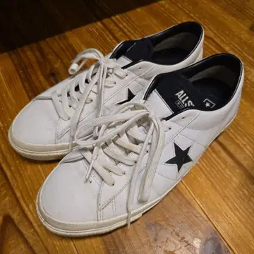 ALL STAR 화이트 스니커즈 스타 장식