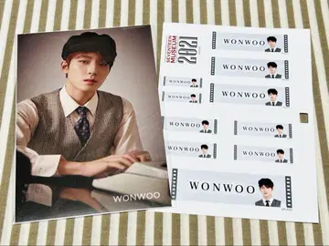 SEVENTEEN 원우 museum 2021 엽서 2장 세트