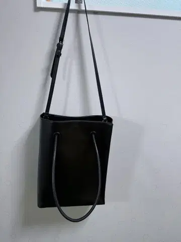 블랙 심플 토트백
