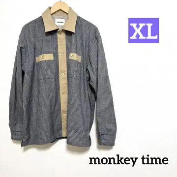 monkey time 남성용 캐주얼 셔츠 긴팔 셔츠