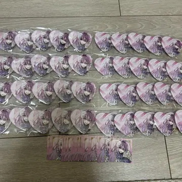 도쿄 에이리언스 나데시코 라이카 하트 캔뱃지 세트
