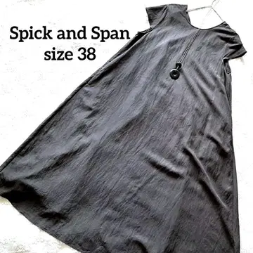 Spick and Span 스피크 앤 스팬 롱 원피스 슬리브리스 38