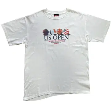 티셔츠 WILSON 윌슨 테니스 USOPEN 2003 국기 구제 의류