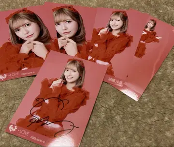 이코러브 모로하시 사나 토쿠베츄, 브로마이드 사인