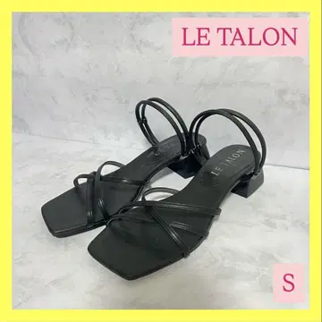 LETALON 루타론 스퀘어 2way 샌들 블랙 22.5