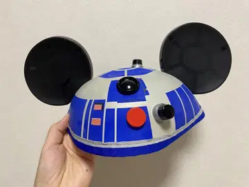 미국 디즈니 R2-D2 미키 귀 캡